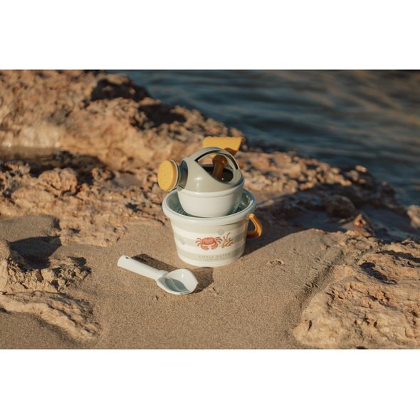 LITTLE DUTCH SADA NA PÍSEK 5 KS FRESH GREEN - HRAČKY NA PÍSEK - PRO DĚTI