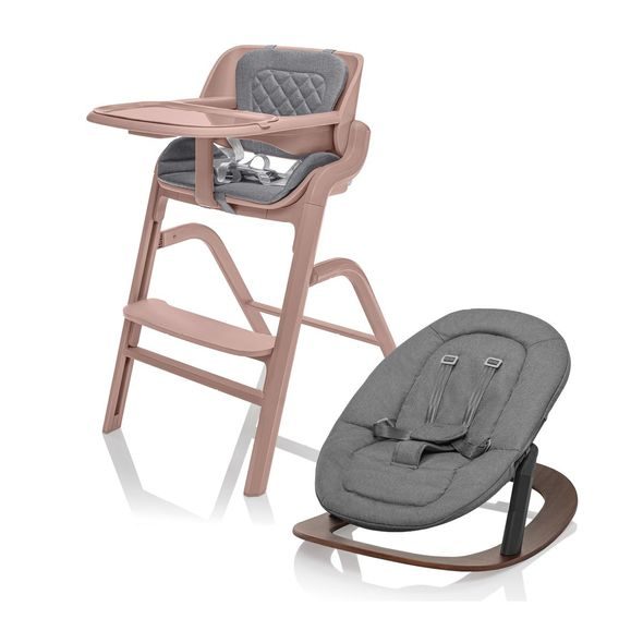 ZOPA SET ŽIDLIČKA INSPIRA + NOVOROZENECKÝ SET + HOUPACÍ ZÁKLADNA - JÍDELNÍ ŽIDLIČKY DŘEVĚNÉ - KRMENÍ