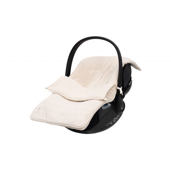 JOLLEIN FUSAK DO AUTOSEDAČKY GRAIN KNIT OATMEAL - FUSAKY DO AUTOSEDAČKY - AUTOSEDAČKY A PŘÍSLUŠENSTVÍ
