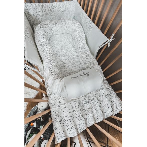 ENIE BABY POVLEČENÍ SATINE 100X140 A 40X60CM DROP - POVLEČENÍ DO POSTÝLKY - SPINKÁNÍ