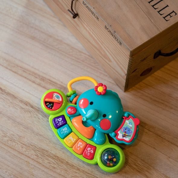 BO JUNGLE DĚTSKÉ PIÁNO B-ELEPHANT - HUDEBNÍ NÁSTROJE - PRO DĚTI