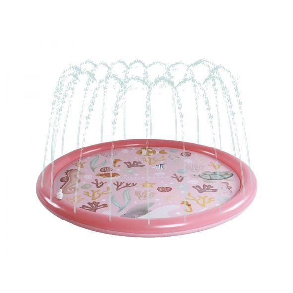 LITTLE DUTCH STŘÍKACÍ HRACÍ PODLOŽKA OCEAN DREAMS PINK - PÍSKOVIŠTĚ A BAZÉNKY - PRO DĚTI