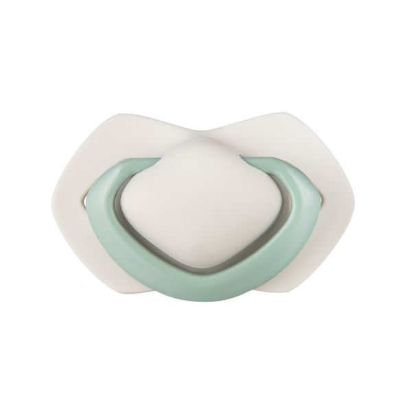 CANPOL BABIES SET SYMETRICKÝCH SILIKONOVÝCH DUDLÍKŮ18M+ PURE COLOR ZELENÝ - ŠIDÍTKA A DOPLŇKY - KRMENÍ