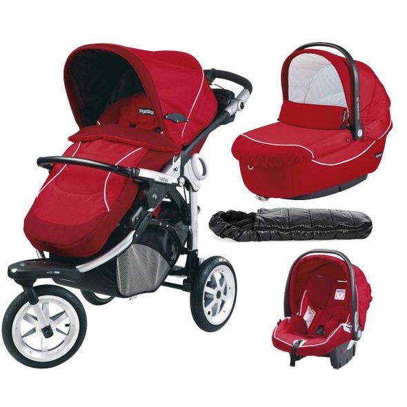 PEG PEREGO GT3 2011 TROJKOMBINACE + FUSAK BRIO ZDARMA - TROJKOMBINACE - KOČÁRKY A PŘÍSLUŠENSTVÍ