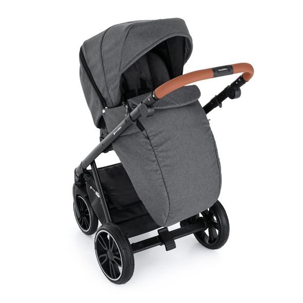 PETITE&MARS ROVER II 2V1 GREY - DVOJKOMBINACE - KOČÁRKY A PŘÍSLUŠENSTVÍ