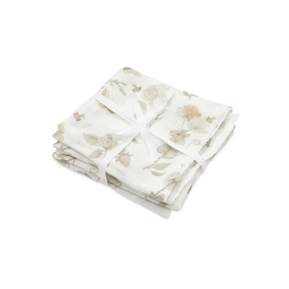 JOLLEIN PLENY 2 KS 70X70 CM DREAMY MOUSE - JEDNORÁZOVÉ PLENY - PŘEBALOVÁNÍ