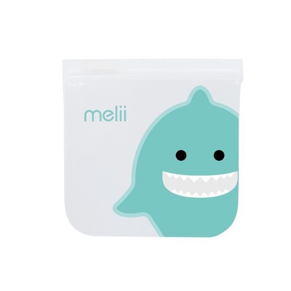 MELII OPAKOVATELNĚ POUŽITELNÉ SÁČKY NA SVAČINU 4KS - BULDOČEK, ŽRALOK - KRABIČKY NA SVAČINU - KRMENÍ