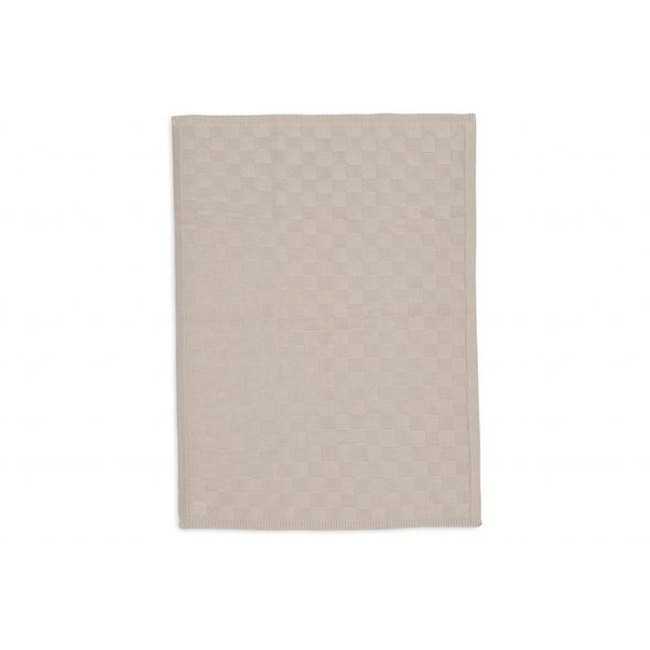 JOLLEIN DEKA 75X100CM BOX KNIT WARM SAND - DĚTSKÉ DEKY PRO MIMINKA - SPINKÁNÍ