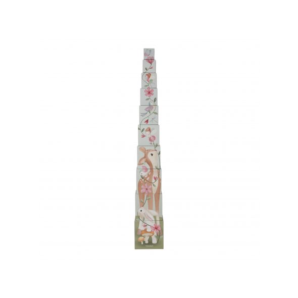 LITTLE DUTCH KOSTKY KOMÍN FAIRY GARDEN - KOSTKY - PRO DĚTI