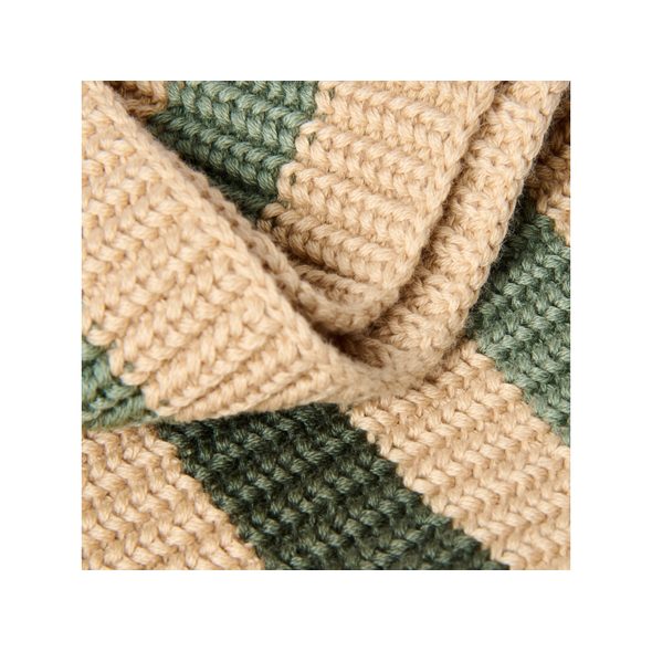 LITTLE DUTCH ŠÁLA PLETENÁ KRUHOVÁ WARM TAUPE ONE SIZE - ČEPIČKY A KLOBOUČKY - PRO DĚTI