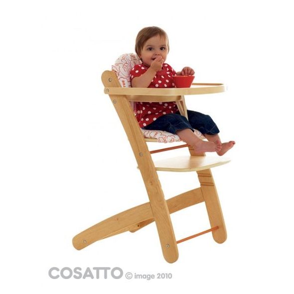 COSATTO COOKIE JÍDELNÍ ŽIDLIČKA - JÍDELNÍ ŽIDLIČKY DŘEVĚNÉ - KRMENÍ