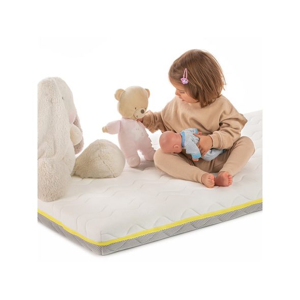 ECUS KIDS DĚTSKÁ MATRACE 120X60 CM OXSI VISCO PLUS - MATRACE DO POSTÝLKY - SPINKÁNÍ