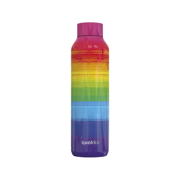 QUOKKA NEREZOVÁ TERMOLÁHEV SOLID PRIDE 630 ML - TERMOOBALY A TERMOSKY - KRMENÍ