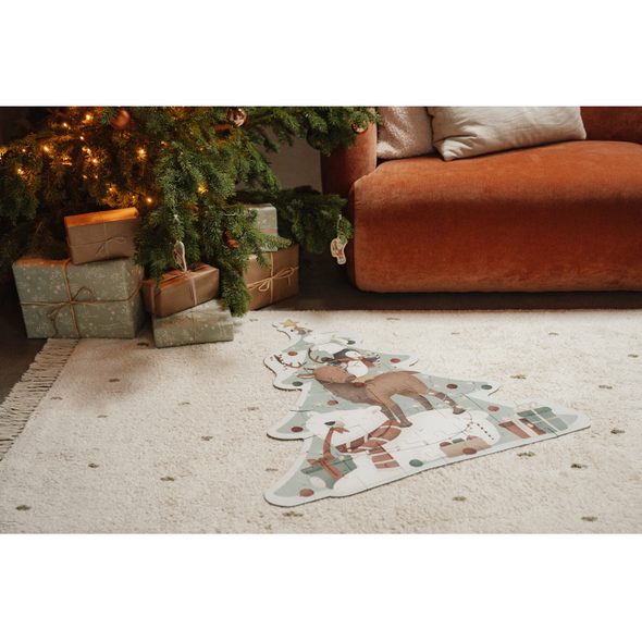 LITTLE DUTCH PUZZLE VÁNOČNÍ XL - STAVEBNICE A PUZZLE - PRO DĚTI