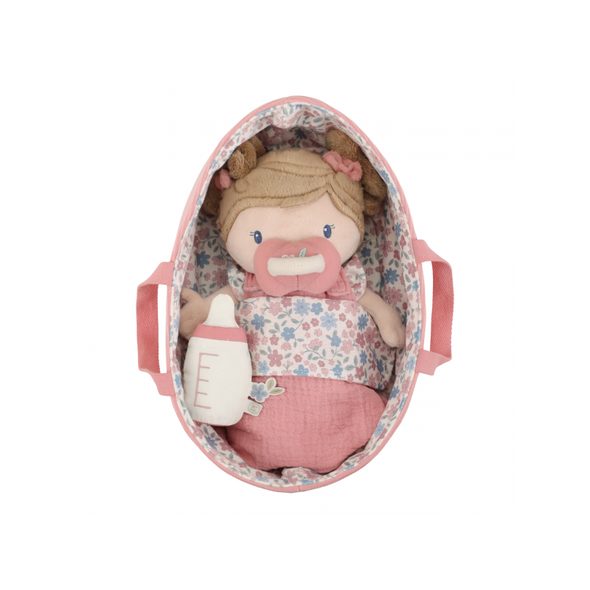 LITTLE DUTCH PANENKA V KOŠÍKU ROSA - PANENKY A KOČÁRKY - PRO DĚTI