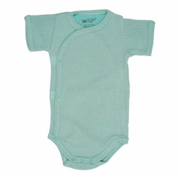 LODGER ROMPER SHORT SLEEVES CIUMBELLE SILT GREEN VEL. 56 - BODY - PRO DĚTI