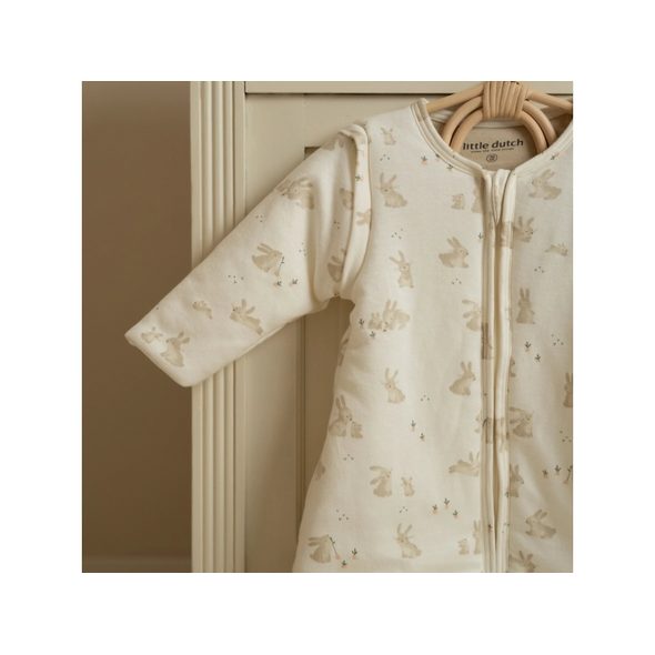 LITTLE DUTCH SPACÍ PYTEL S ODDĚLITELNÝMI RUKÁVY 90 CM BABY BUNNY - SPACÍ PYTLE - SPINKÁNÍ