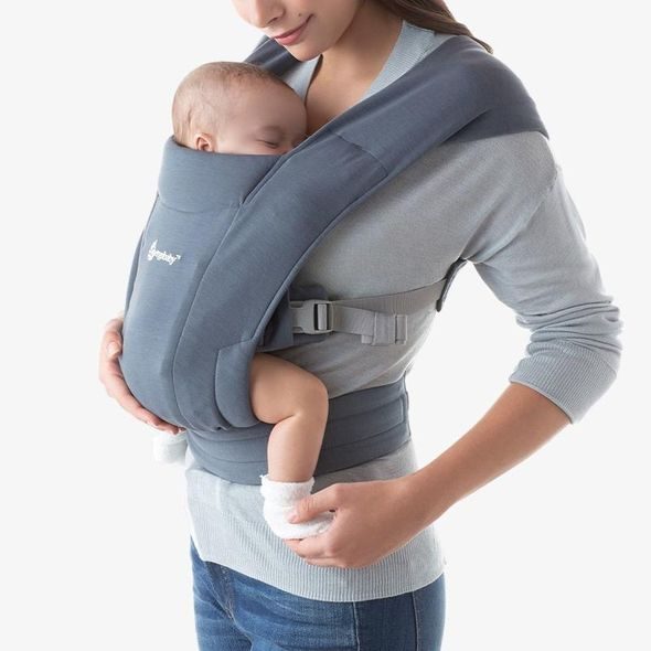 ERGOBABY EMBRACE SOFT KNIT OXFORD BLUE - ERGONOMICKÁ NOSÍTKA - NOŠENÍ & SPORT