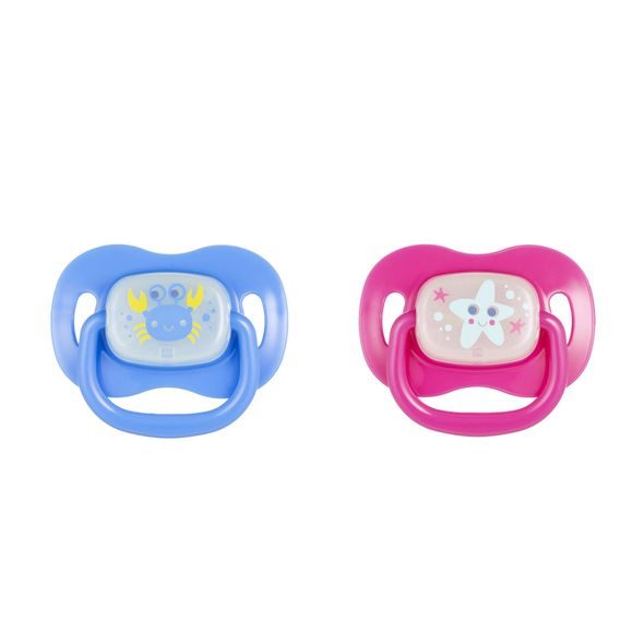 CANPOL BABIES DUDLÍK SILIKONOVÝ TŘEŠINKA 0-6M LOVE&SEA - ŠIDÍTKA A DOPLŇKY - KRMENÍ