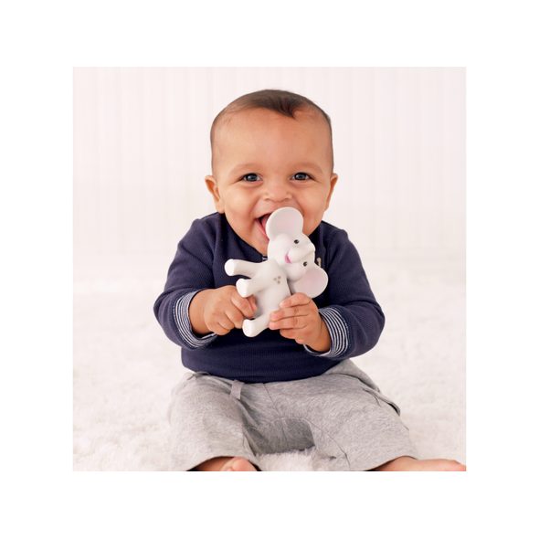 INFANTINO KOUSÁTKO PŘÍRODNÍ KAUČUK SLON - KOUSÁTKA - PRO DĚTI