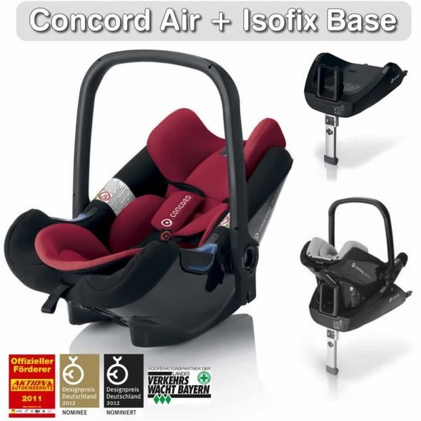 CONCORD AIR 2012 - AUTOSEDAČKY 0-13KG - AUTOSEDAČKY A PŘÍSLUŠENSTVÍ