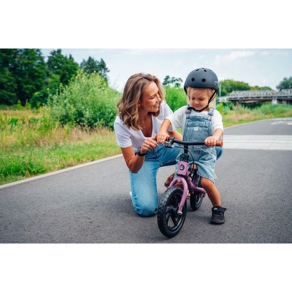 MOMI ODRÁŽEDLO BREKI S BRZDOU FIALOVÉ - VOZÍTKA A ODRÁŽEDLA - PRO DĚTI
