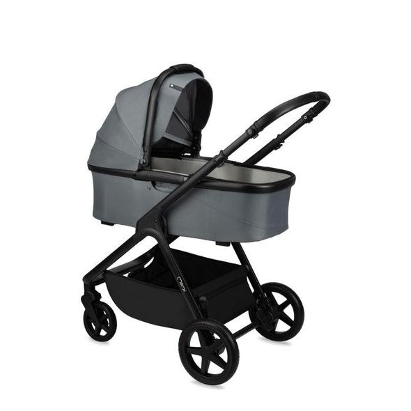 MOMI 2V1 GISELLE ŠEDÝ 2024 - DVOJKOMBINACE - KOČÁRKY A PŘÍSLUŠENSTVÍ