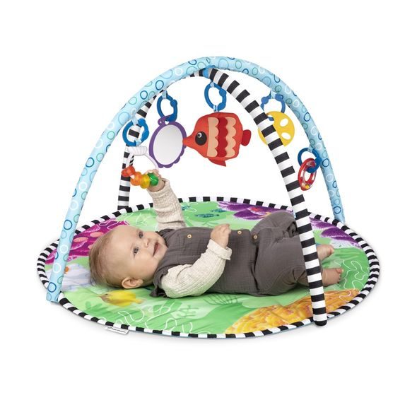BABY EINSTEIN DEKA NA HRANÍ 2V1 S VODNÍ PODLOŽKOU SEA FLOOR EXPLORERS™ 0M+ - HRACÍ DEKY - PRO DĚTI