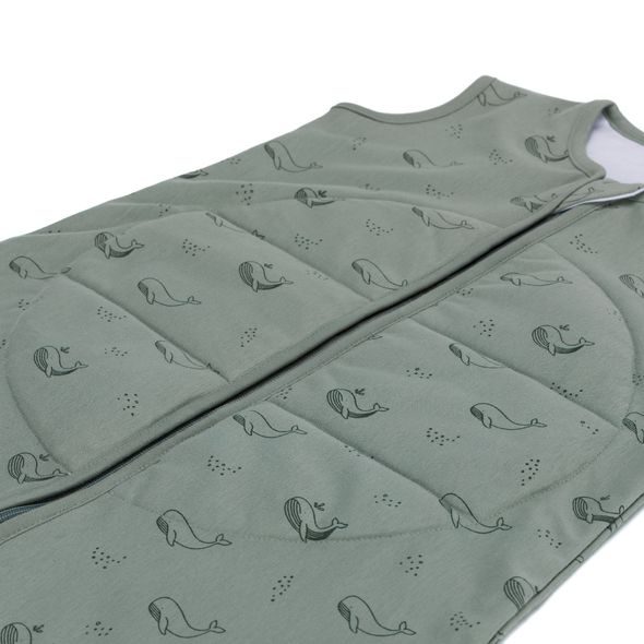 FILLIKID DĚTSKÝ OVERAL NA SPANÍ WHALE GREEN VEL. 80 - SPACÍ PYTLE - SPINKÁNÍ