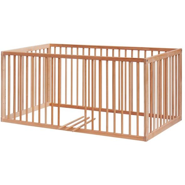 SCARLETT DĚTSKÁ POSTÝLKA KOMBI S VYNDAVACÍMI PŘÍČKAMI BUK PŘÍRODNÍ 140X70CM - DŘEVĚNÉ POSTÝLKY - SPINKÁNÍ