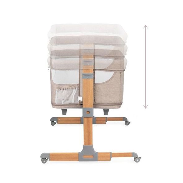 MOMI POSTÝLKA SMART BED 4V1 BÉŽOVÁ - KOŠÍKY A KOLÉBKY - SPINKÁNÍ