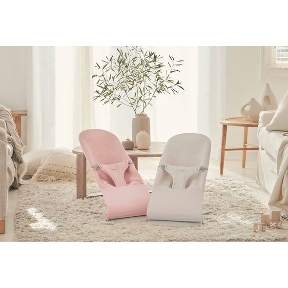 BABYBJÖRN LEHÁTKO BLISS LIGHT PINK 3D JERSEY - LEHÁTKA A HOUPADLA - SPINKÁNÍ