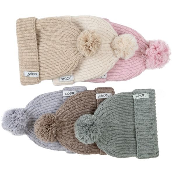LODGER HATTER FOLKLORE MERINO WOOL BUFFALO 3 - 6 MĚSÍCŮ - ČEPIČKY A KLOBOUČKY - PRO DĚTI