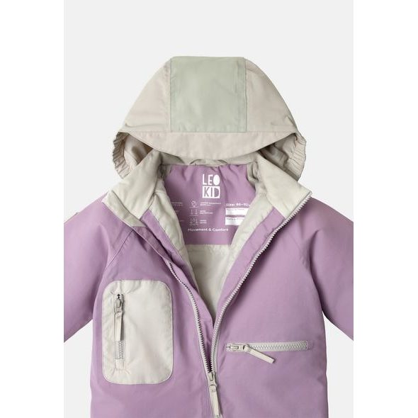 LEOKID KOMBINÉZA COLOR KIT PURPLE FIN VEL. 18 - 24 MĚSÍCŮ (VEL. 86) - ZIMNÍ KOMBINÉZY - PRO DĚTI