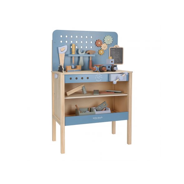 LITTLE DUTCH PONK DŘEVĚNÝ BLUE - LITTLE DUTCH - PRO DĚTI