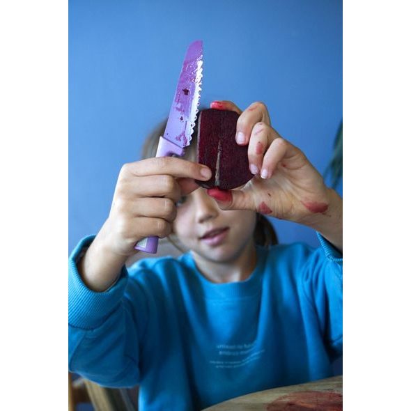 SKÅGFÄ DĚTSKÝ NŮŽ KLYV CLASSIC - LAVENDER - LŽIČKY A PŘÍBORY - KRMENÍ