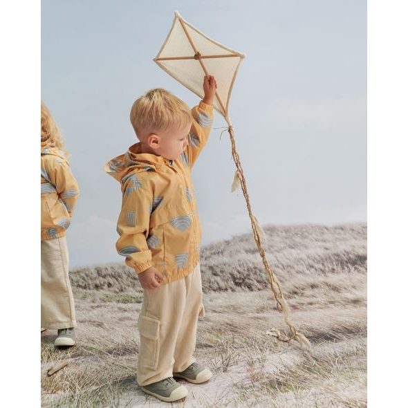 LEOKID VĚTROVKA SHELLS SANDY CORN VEL. 18 - 24 MĚSÍCŮ (VEL. 86) - BUNDY - PRO DĚTI