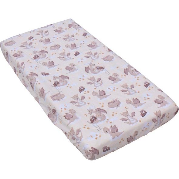 SCARLETT PROSTĚRADLO DO POSTÝLKY SCARLETT DINO BÉŽOVÁ 120X60CM - PROSTĚRADLA - SPINKÁNÍ