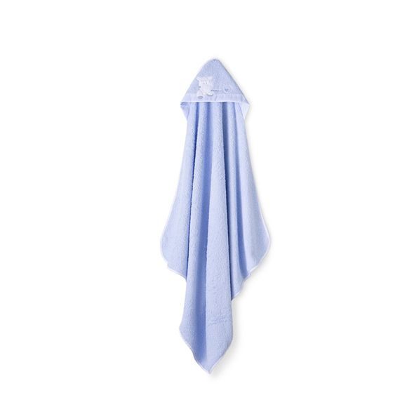 INTERBABY OSUŠKA FROTÉ OVEČKA - MODRÁ - OSUŠKY A DĚTSKÉ ŽUPANY - KOUPÁNÍ A ZDRAVÍ