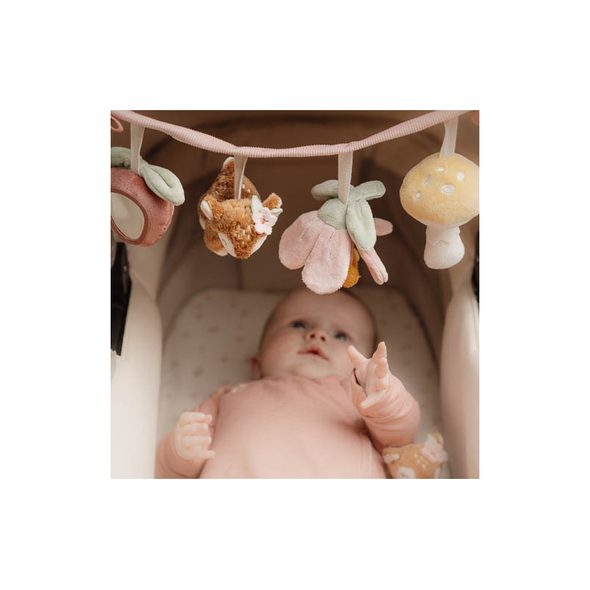 LITTLE DUTCH ŘETĚZ NA AUTOSEDAČKU FAIRY GARDEN - HRAČKY K ZAVĚŠENÍ - PRO DĚTI