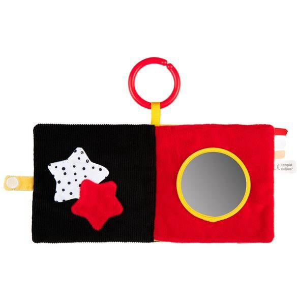 CANPOL BABIES SENZORICKÁ KNÍŽKA MINI BABIESBOO - SENZORICKÉ HRAČKY - PRO DĚTI