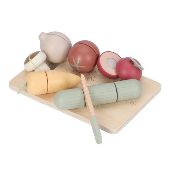 LITTLE DUTCH KRÁJECÍ ZELENINA DŘEVĚNÁ - LITTLE DUTCH - PRO DĚTI