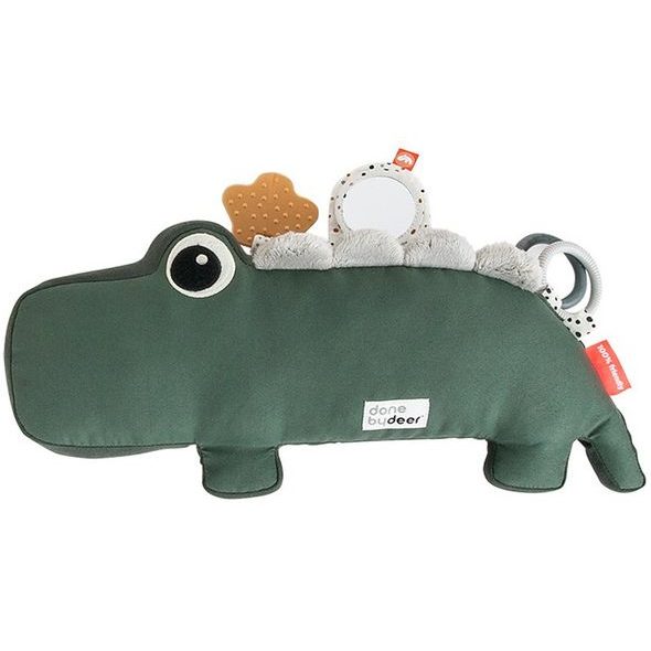 DONE BY DEER TUMMY TIME ACTIVITY TOY CROCO GREEN - AKTIVNÍ HRAČKY - PRO DĚTI