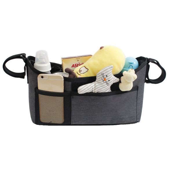 BABY DAN A/S UNIVERZÁLNÍ ORGANIZÉR, LUX GREY - ORGANIZÉRY A KOŠÍKY - KOČÁRKY A PŘÍSLUŠENSTVÍ