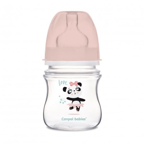 CANPOL BABIES LÁHEV SE ŠIROKÝM HRDLEM TOYS 120ML - KOJENECKÉ LAHVE - KRMENÍ