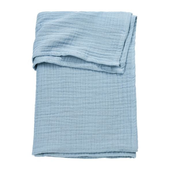 MEYCO MUŠELÍNOVÁ PŘIKRÝVKA 75X100 - JEANS BLUE - DĚTSKÉ DEKY PRO MIMINKA - SPINKÁNÍ