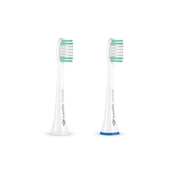 TRUELIFE SONICBRUSH UV-SERIES HEADS FORKIDS WHITE 2 PACK - ZUBNÍ KARTÁČKY A PASTY - KOUPÁNÍ A ZDRAVÍ