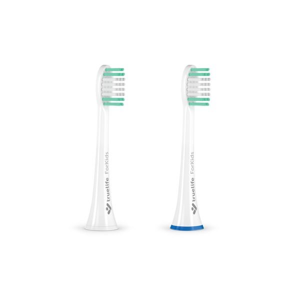 TRUELIFE SONICBRUSH UV-SERIES HEADS FORKIDS WHITE 2 PACK - ZUBNÍ KARTÁČKY A PASTY - KOUPÁNÍ A ZDRAVÍ