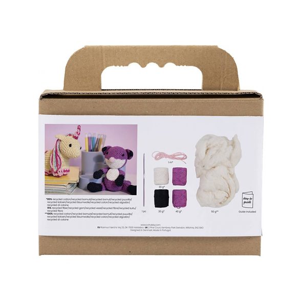 CREATIV COMPANY SADA NA HÁČKOVÁNÍ AMIGURUMI LIŠKA - NAVLÉKÁNÍ - PRO DĚTI