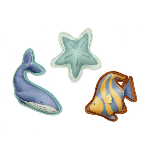 LITTLE DUTCH HRAČKY NA POTÁPĚNÍ 3 KS OCEAN WORLD - PLAVECKÉ POMŮCKY - PRO DĚTI